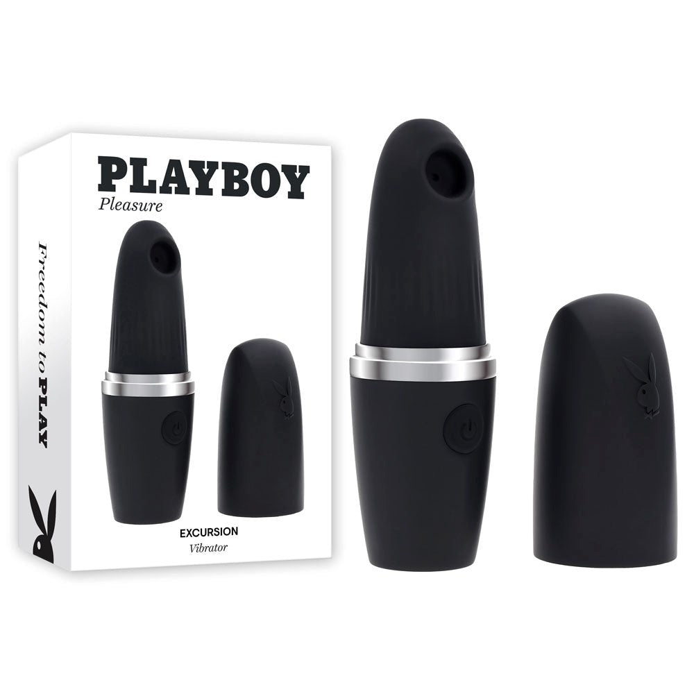 Playboy Pleasure Excursion Clitoral Suction Vibrator - - Clit Ticklers and Pulsators