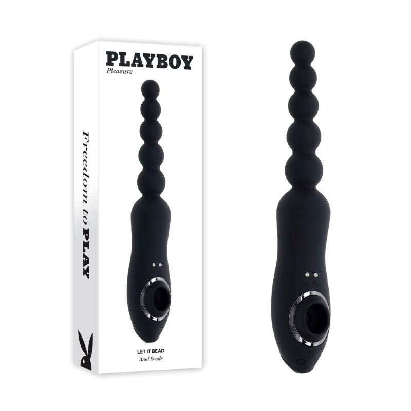 Playboy Pleasure LET IT BEAD Daily Cock Ring Deal - - Anal Beads and Balls