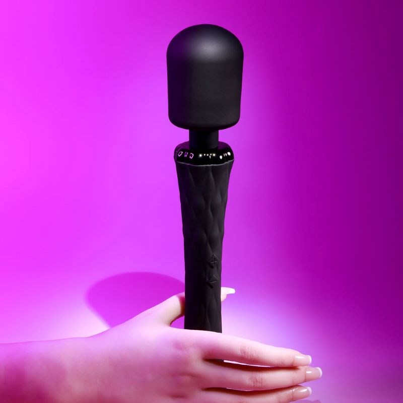Playboy Pleasure Royal Vibrating Body Wand Massager - - Body Wands