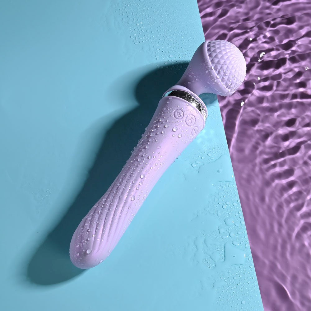 Evolved Playboy Pleasure Vibrato Body Wand Massager Dual Ended Vibrator - - Personal Massagers