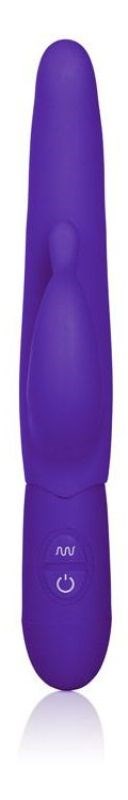 California Exotics Posh 10 Function Silicone Teasing Tickler Purple Vibrator - - Rabbit Vibrators
