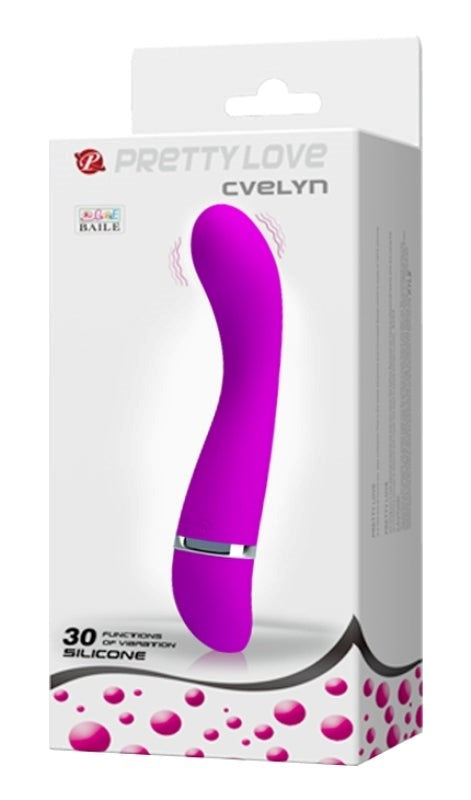 Baile Pretty Love Cvelyn G Spot Vibrator with 30 Vibration Modes - - G-Spot Vibrators