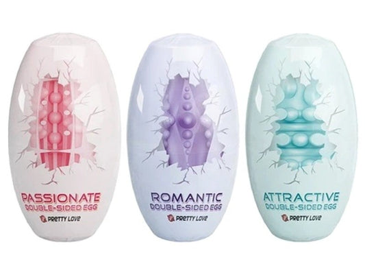 Pretty Love Double-Sided Egg Stroker Buy Now in AU - - Masturbators and Strokers