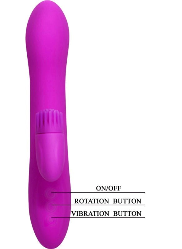Baile Pretty Love Elton Clit Tickler and G Spot Vibrator with 30 Functions - - Clit Ticklers and Pulsators