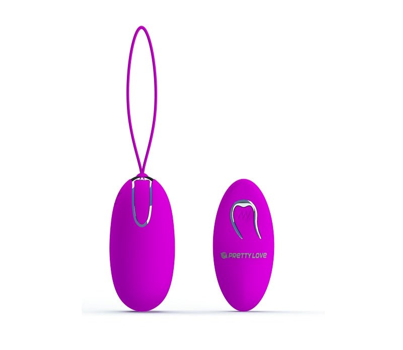 Baile Pretty Love Joyce Wireless Vibrating Egg with Remote Control - - Personal Massagers