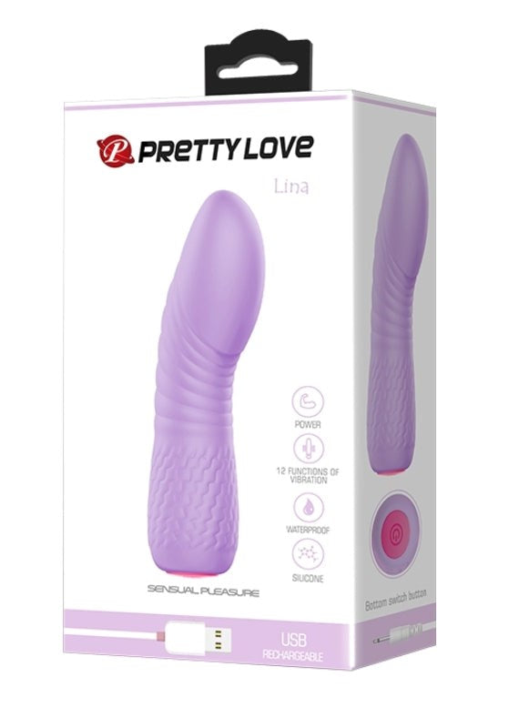 Baile Pretty Love Lina Mini Vibrator with 12 Functions - - G-Spot Vibrators