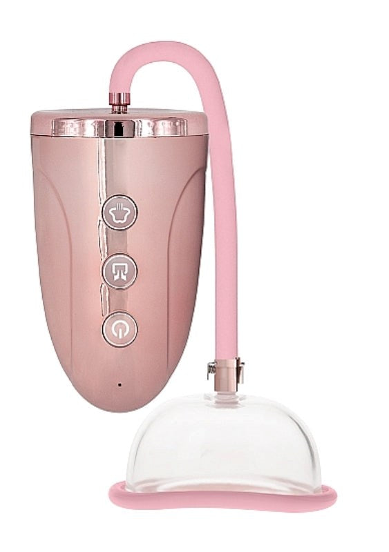 Shots Toys Pumped Rechargeable Pussy Pump with Adjustable Suction Technology - - Pussy And Clit Toys