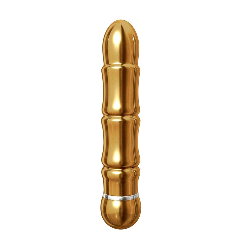 Pipedream Products Pure Aluminium Gold Small Vibrating Bullet - - Personal Massagers
