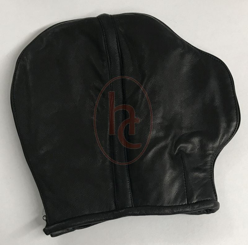 Randies Bondage Hood With Zipper Face Australian Cock Rings - - Bondage Hoods