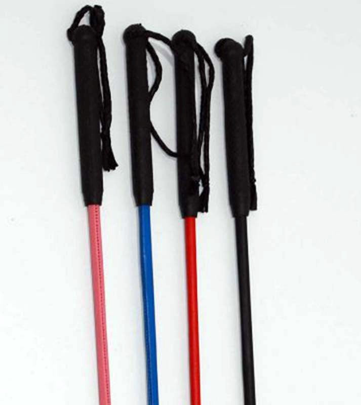 Randy Leather Crop With Wrist Loop Best Price Sex Toys - - Whips And Crops