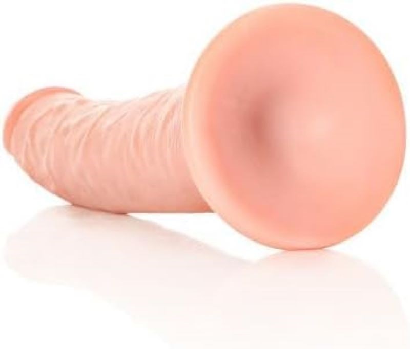 Shots Toys REALROCK Realistic Looking Slim Dildo 20.5 cm with Suction Cup - - Realistic Dildos