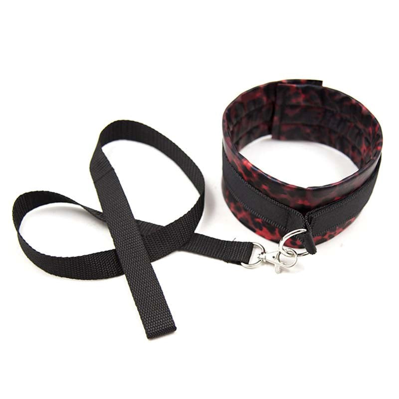 Red Leopard Bondage Kit For Weekend Pleasure - - Sex Kits