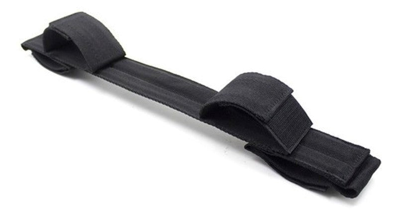 Rigid Bondage Bar with Cuffs Edge Control Ready - - Spreaders and Hangers