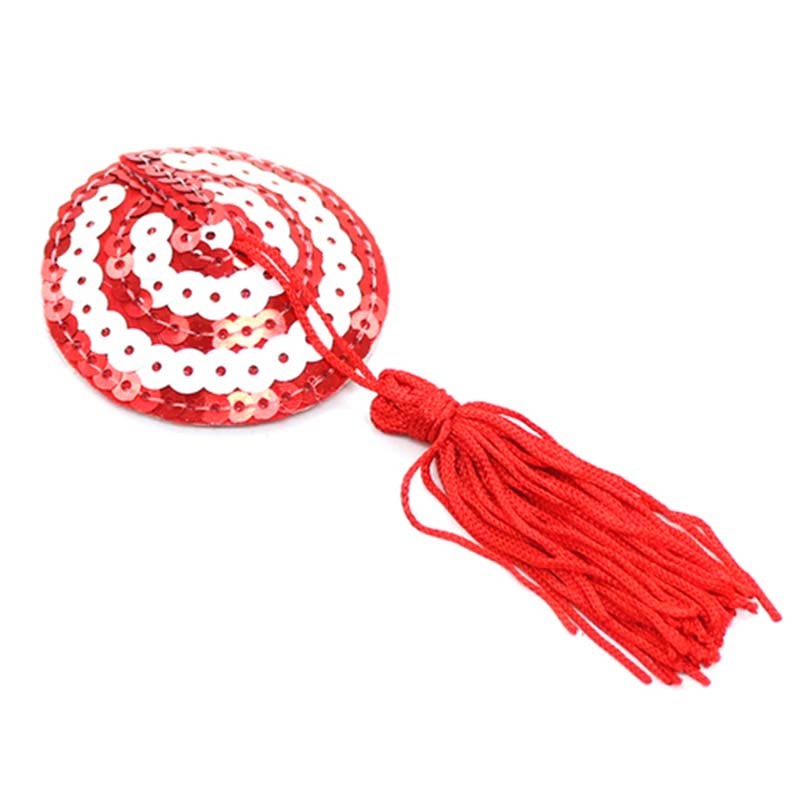 Ella Bidoe Rio Two Toned Nipple Pasties Sequin Coverage - - Fancy Dress Ups