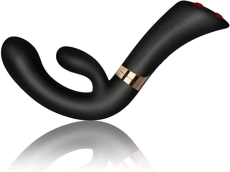 Rocks Off Enigma Dual Motor Vibrator for G Spot and Clitoral Stimulation - - Rabbit Vibrators