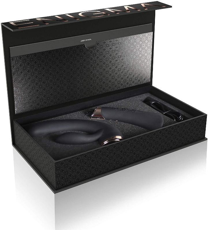 Rocks Off Enigma Dual Motor Vibrator for G Spot and Clitoral Stimulation - - Rabbit Vibrators