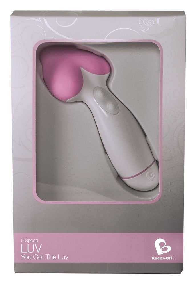 Rocks Off LUV Ultimate Self Care Vibrator with Multiple Stimulation Modes - - Clit Ticklers and Pulsators