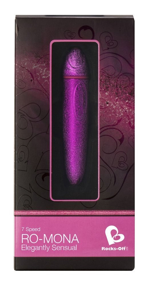 Rocks Off Mona 3 Inch Bullet Vibrator with Variable Speed Control - - Waterproof Vibrators