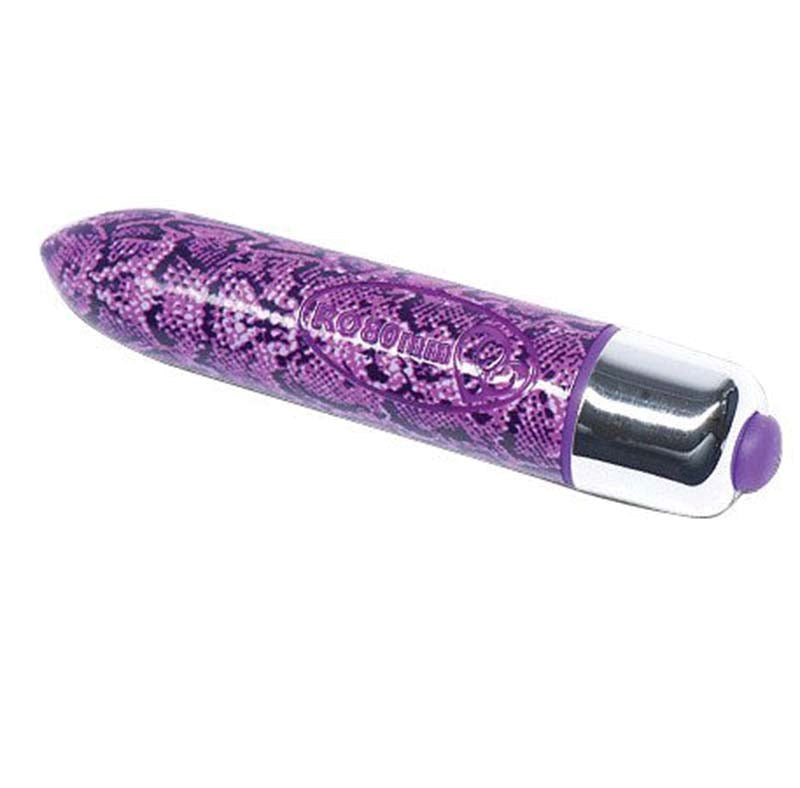 Rocks Off Purple Python 7 Speed 80mm Bullet Vibrator Limited Edition - - Waterproof Vibrators