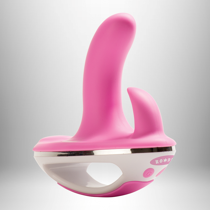Rocks Off The RO DEO Dual Stimulation Pleasure Ride Hands Free Vibrator - - Clit Ticklers and Pulsators