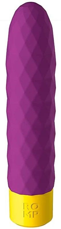 WOW Tech Romp Beat Bullet Vibrator with Textured Silicone and 6 Intensities - - Waterproof Vibrators