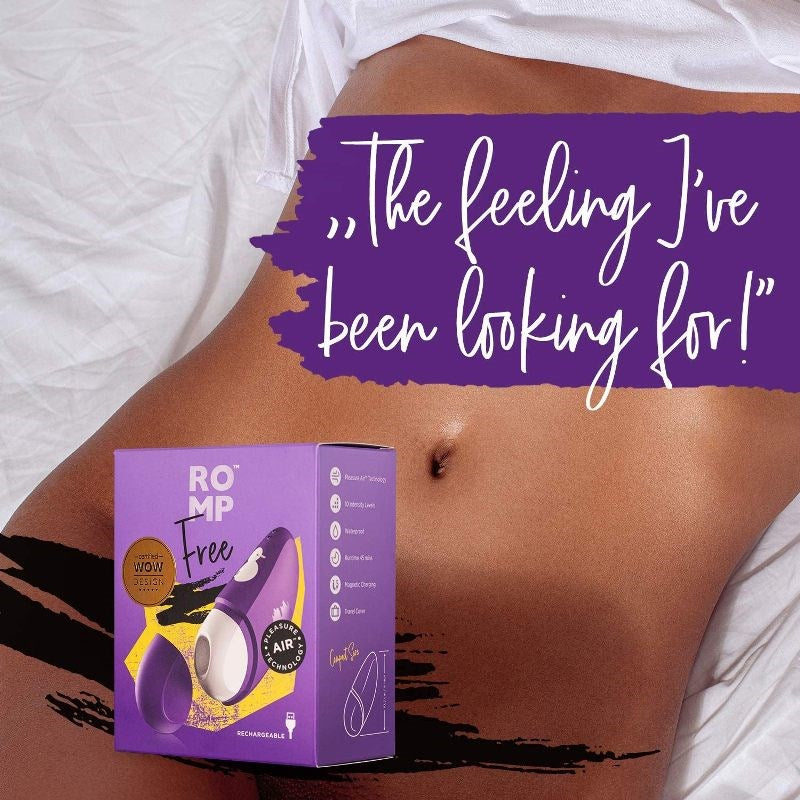 VVOLE LLC Romp Free Clitoral Stimulator with Pleasure Air Technology - - Clit Ticklers and Pulsators