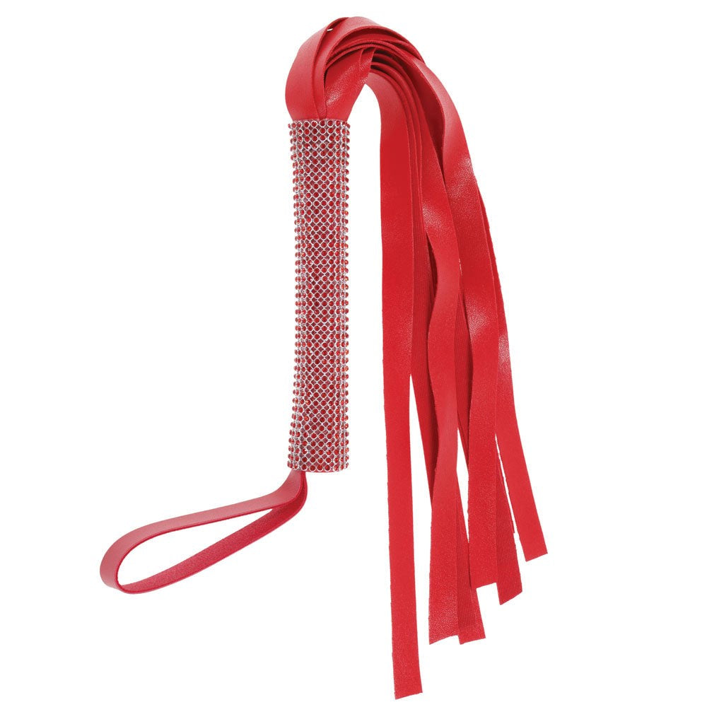S&M Amor Sparkle Flogger Gripping Cock Rings - - Whips And Crops
