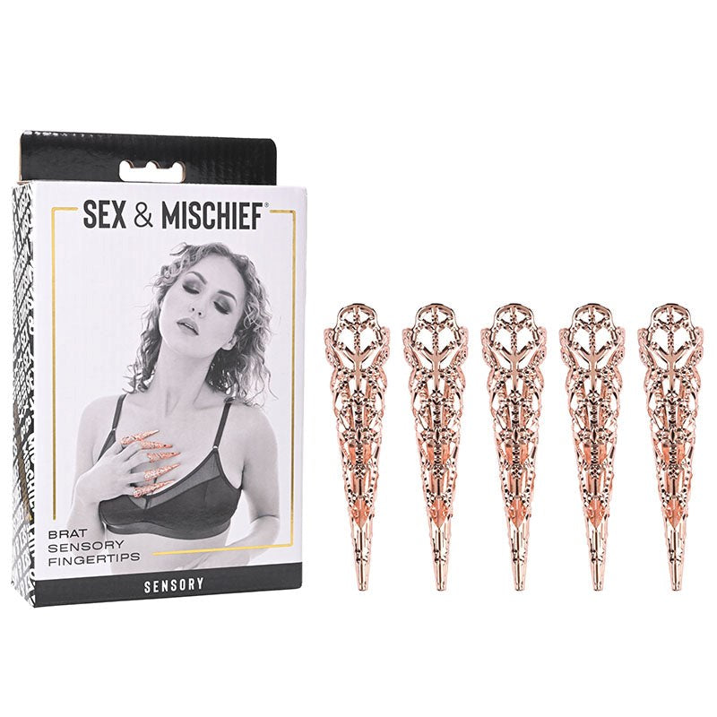 S&M Brat Sensory Fingertips All Fit Cock Rings - - Whips And Crops