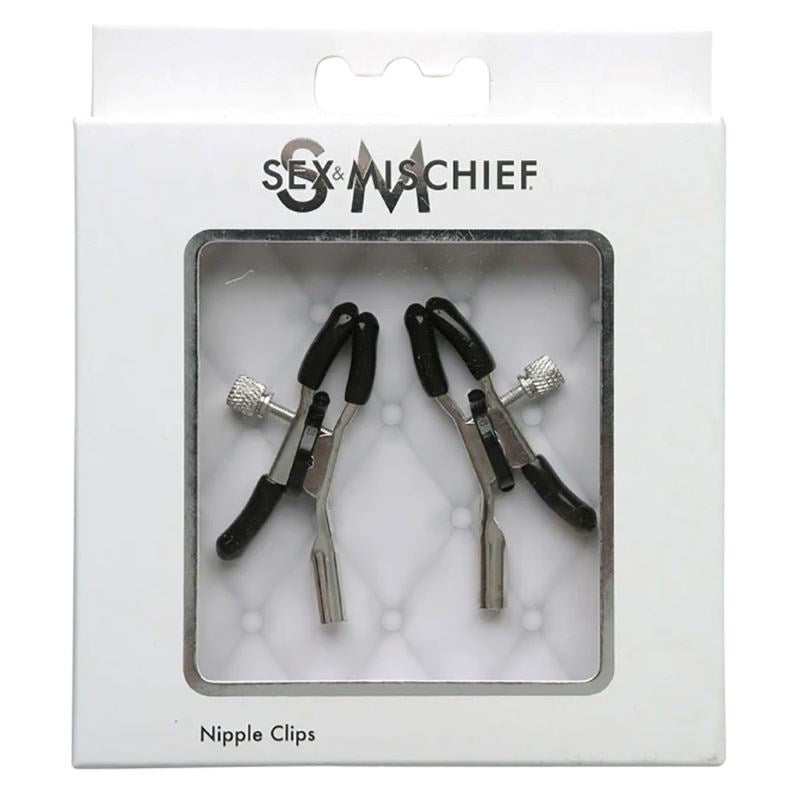 Sensual Delight - S&M Nipple Clips for Exhilarating Pleasure - - Nipple and Clit Clamps