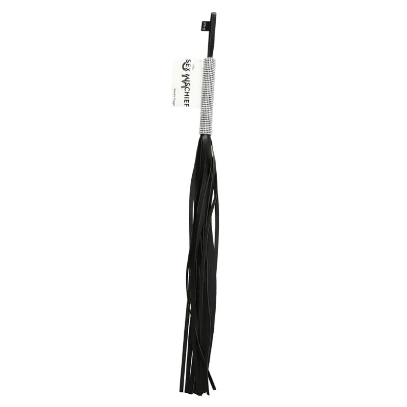 Radiant Sting - Elevate Your BDSM Journey with Sparkle Flogger - - Whips And Crops