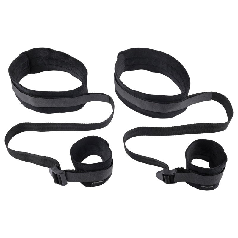 S&M Thigh & Wrist Cuffs Premium Cock Gear - - Cuffs And Restraints