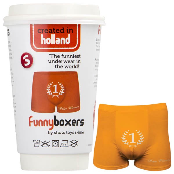Shots Toys S Line Funny Boxers Number One 100% Cotton Comfort Champion - - Fancy Dress Ups