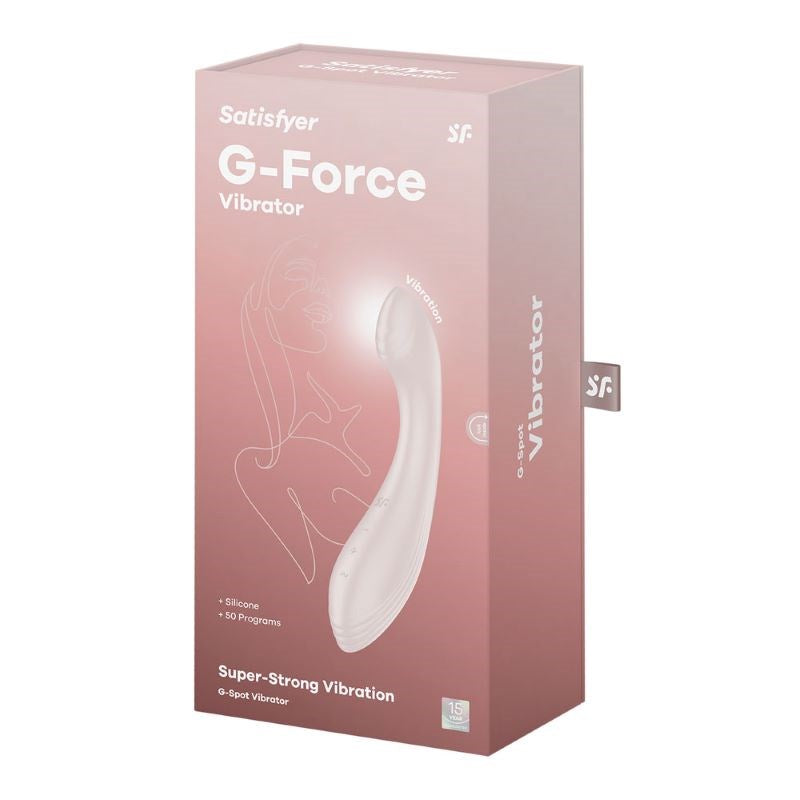 Satisfyer G Force Intense Multi Functions G Spot Stimulator Curved Vibrator - - G-Spot Vibrators