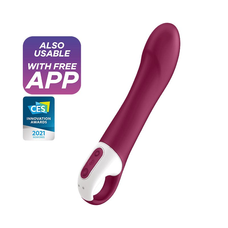 Satisfyer Heated Thrill Sensual G Spot Stimulator with App Control - - G-Spot Vibrators