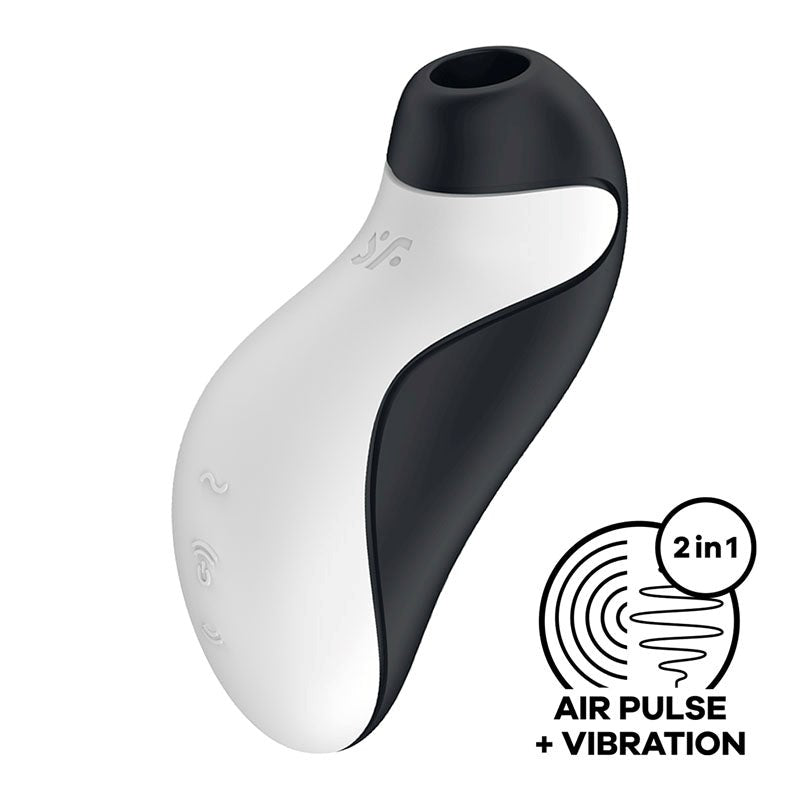 Satisfyer Orca Air Pulse Multi Functions Clitoral Vibrator Dual Motor - - Clit Ticklers and Pulsators