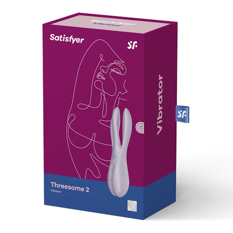 Satisfyer Threesome 2 Next Gen Cock Rings - - Masturbators and Strokers