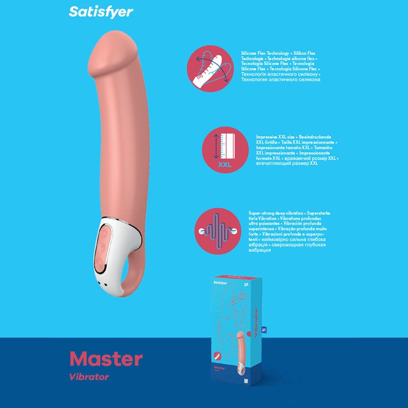Satisfyer Vibes Master - - Waterproof Vibrators