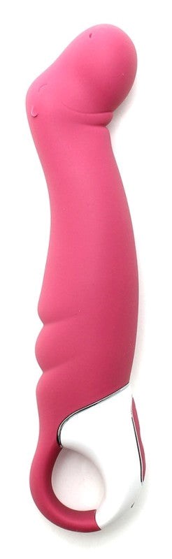 Satisfyer Petting Hippo 12 Functions G Spot Vibrator with Silicone Flex - - G-Spot Vibrators