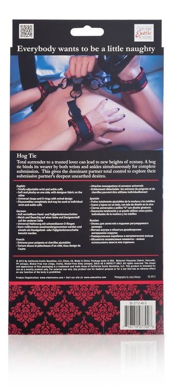 Scandal Hog Tie No Guess Sex Aids - - Cuffs And Restraints