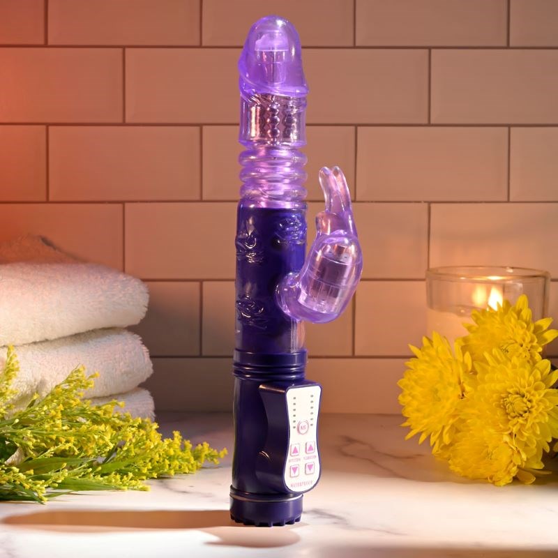 Evolved Selopa Bunny Thruster Thrusting Vibrator - - Rabbit Vibrators