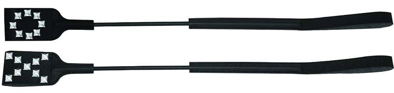 Sportsheets Studded X O Bondage Crop Daring BDSM Accessory with Metal Studs - - Whips And Crops