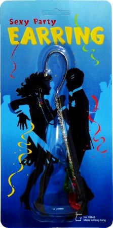 NANMA Corporation Sexy Party Earrings Penis Shape Novelty Jewelry - - Bachelorette and Bucks