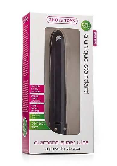 Shots Toys Diamond Super Mini Vibrator with 15000 RPM Motor - - Bullet Vibrators