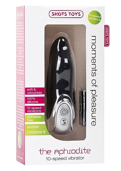 Shots Toys The Aphrodite Vibrator with 10 Speed Vibration Modes - - G-Spot Vibrators
