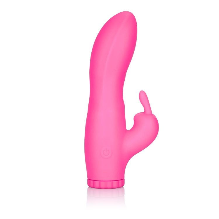 California Exotics Shower Jack Rabbit Pink Dual Motor Vibrator - Rabbit Vibrators
