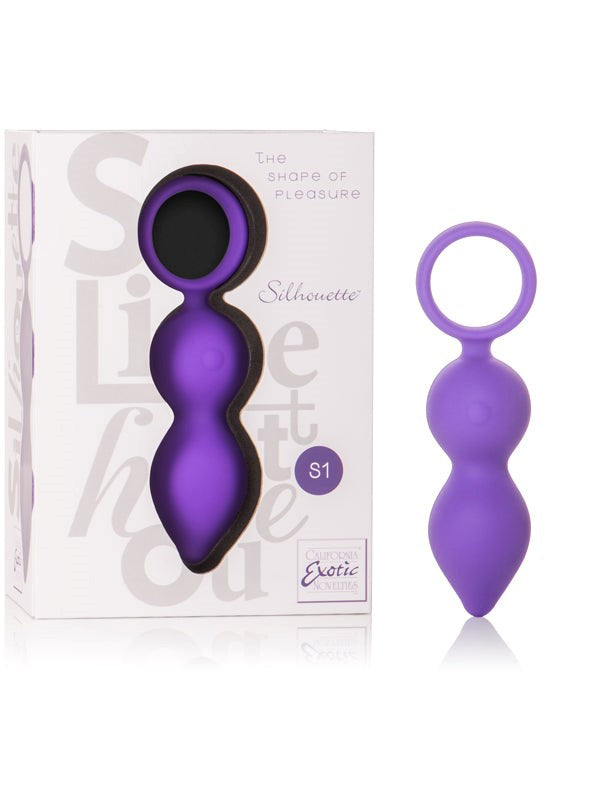 California Exotics Silhouette S1 Kegel Exerciser Vibrator - Love Eggs and Kegel Exercisers