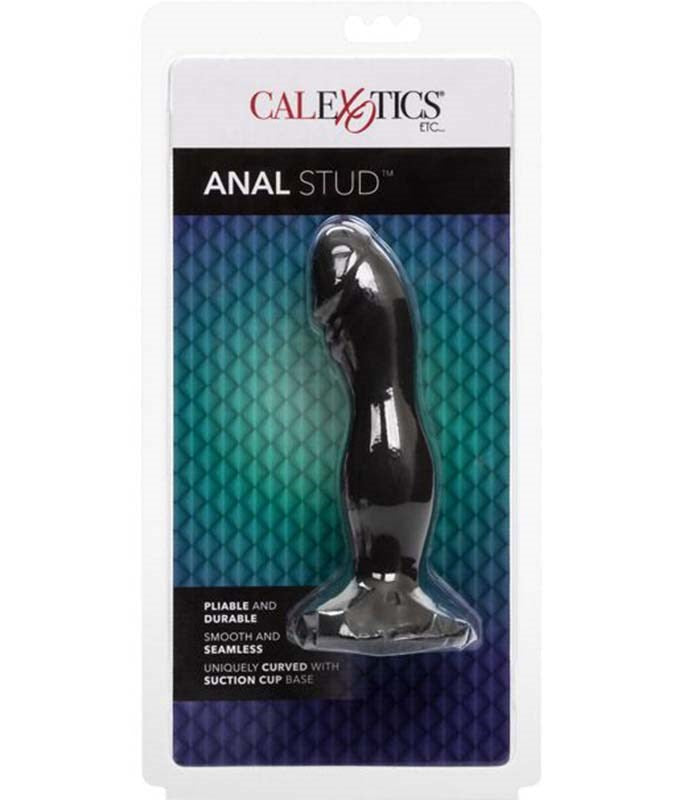 California Exotics Silicone Anal Stud with Suction Cup Base - - Prostate Toys