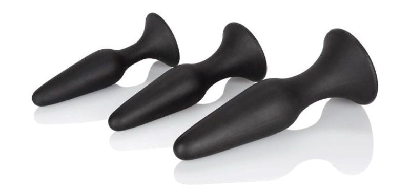 California Exotics Silicone Anal Trainer Kit Three Graduated Sizes - - Sex Kits