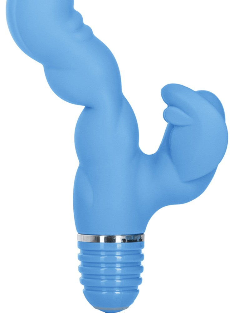 California Exotics Silicone Bendies Fluttering G Flexible G Spot Vibrator - - Rabbit Vibrators