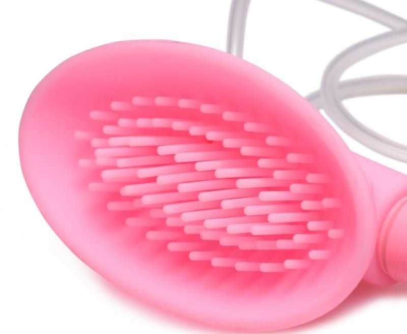 XR Brands Silicone Vibrating Pussy Cup with Suction and Vibration - - Pussy And Clit Toys